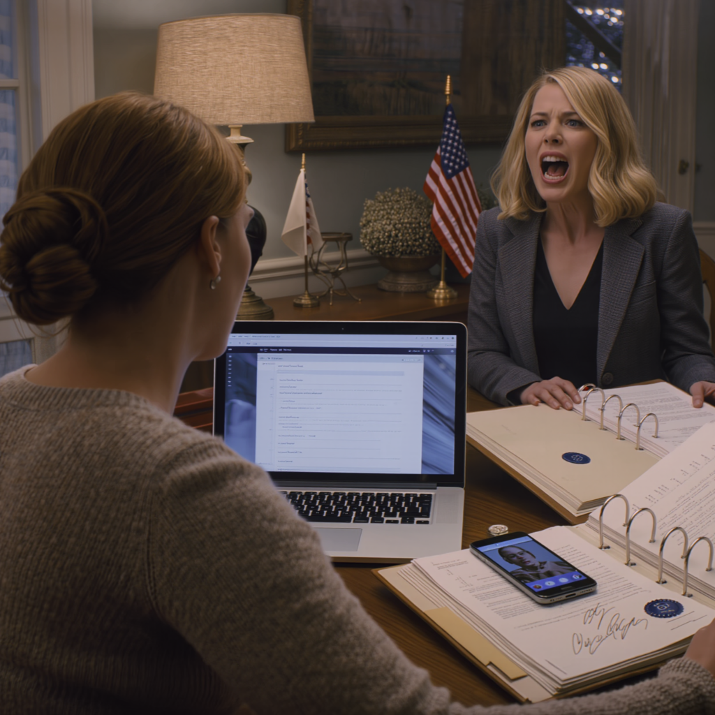 “Look at these poor kids crashing in our mansion,” my nephew posted online; my children saw it at dinner. I just smiled, went into my office, and made one call: “Stop all payments.” My sister screamed, “Payments for what?” Twenty minutes later, she tore into my driveway, dragging Tyler with her. I opened a folder, set it on the table… and said, “This is only the beginning.”