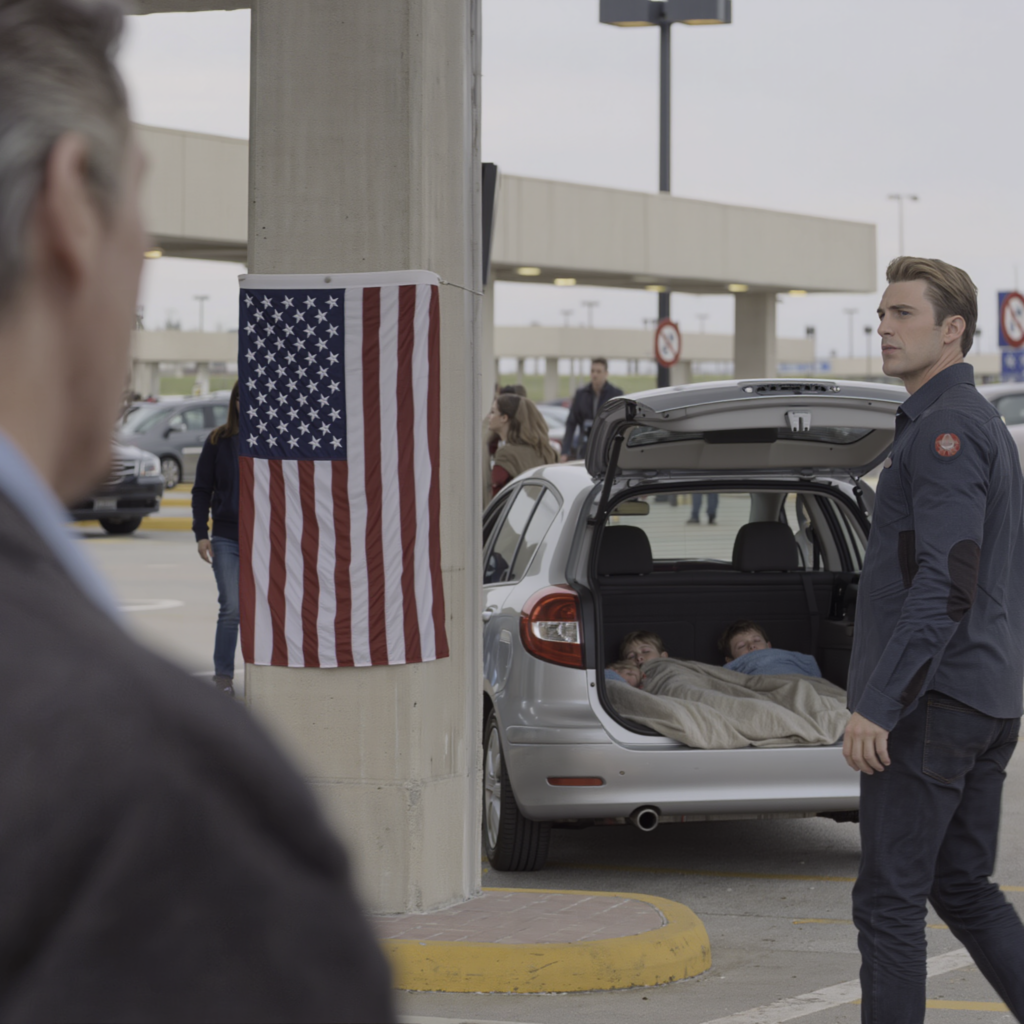 At the airport parking lot, I found my son sleeping in his car with his twins. I asked, “Where is the $150K I invested in your startup?” He broke down. “My wife and her family took everything and claimed I’m mentally unstable.” I got furious. “Pack your things. We’re fixing this now.”