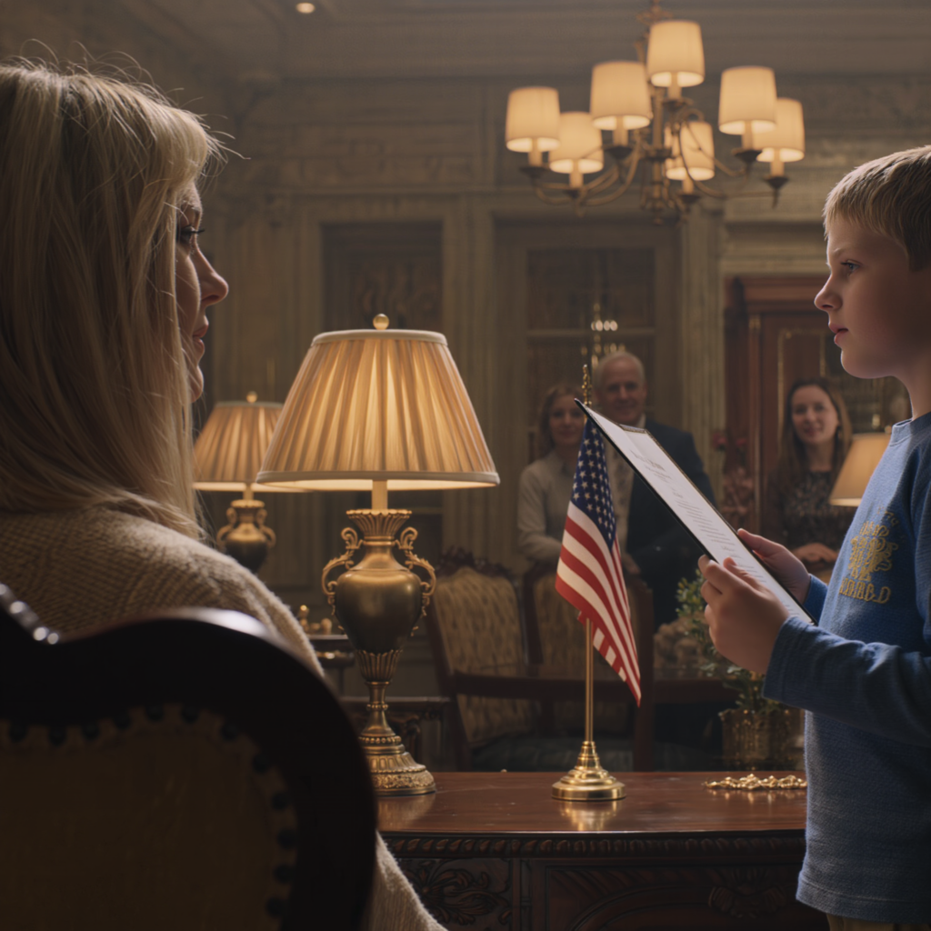 At Thanksgiving dinner, my sister’s kid threw the menu at me and said, “Mom says maids eat in the kitchen.” Everyone nodded in agreement. Sister added, “That’s where you belong.” I left silently. By morning, their private school called.