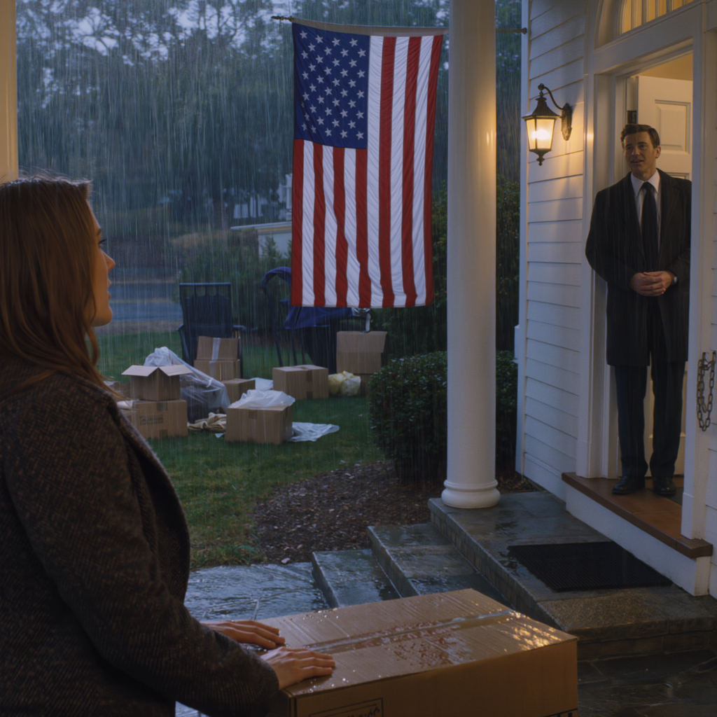 After the funeral in Connecticut hadn’t even dried its tears, my brother kicked me out of our childhood home, threw my boxes into the rain, and said, “Dad left everything to the son.” Clutching my mother’s Timex, I walked into the will reading in Hartford; he casually mocked me for “being about to be homeless”… until the lawyer turned to the last page: “Please listen to the final section.”