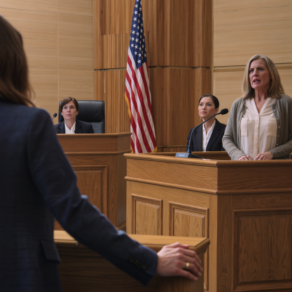 My sister stole my identity, opened 7 credit cards in my name, and buried me under $78,000 in debt; my parents just said, “forgive her, she’s family,” so I quietly filed a police report. On the day we went to court in Phoenix, my parents didn’t show up to protect me… they stood up to testify against me. Then the judge asked one question—my mother broke down crying, and I just…