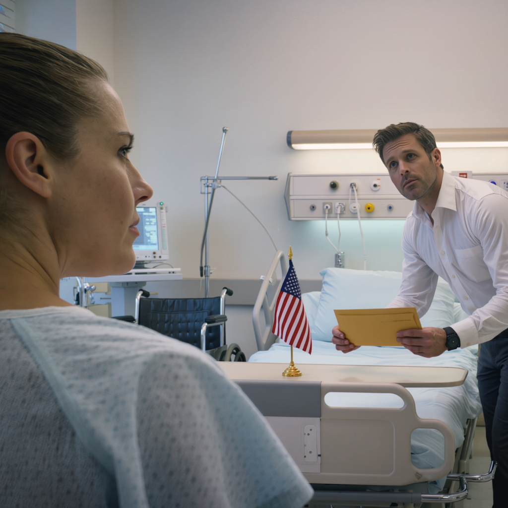 My husband threw divorce papers at me right in the ICU, shoved the pen into my hand: “Sign it—I want a perfect wife, not a burden in a wheelchair.” I signed without blinking. He smiled coldly: “Pay the hospital bills yourself.” I just said “Ok.” But the second the door shut, my phone started vibrating nonstop