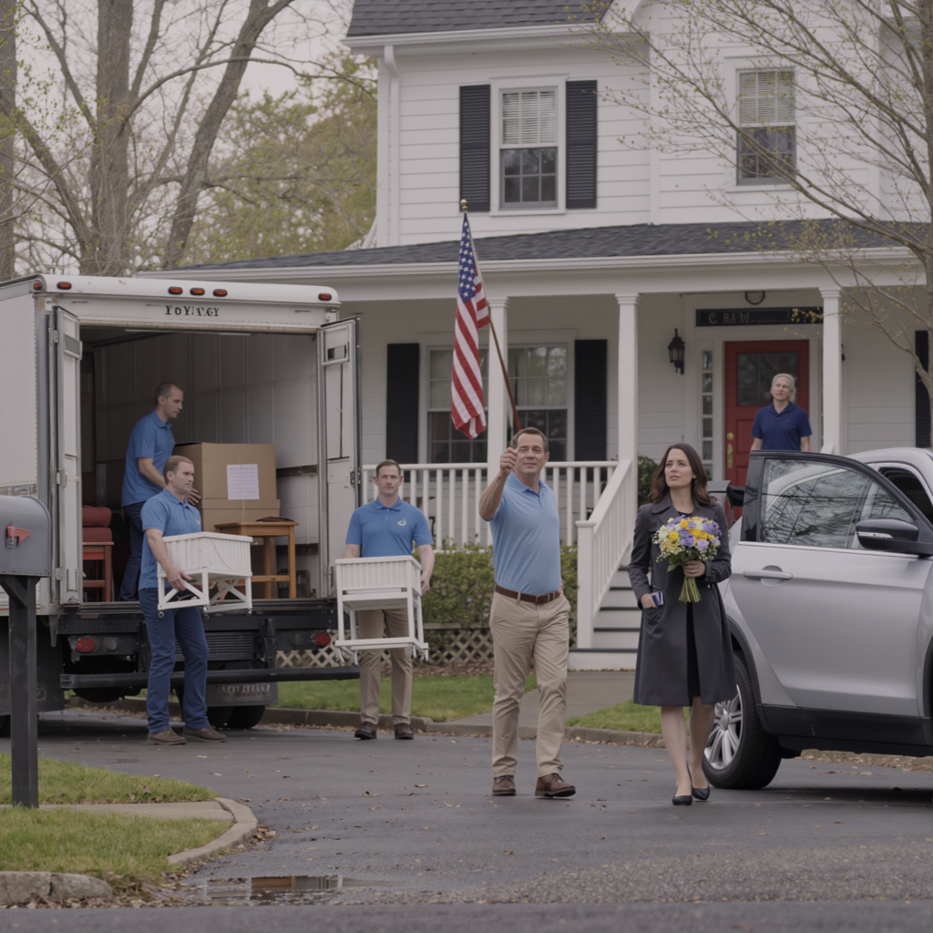 i came home from visiting karen’s grave to find my father-in-law directing movers. “we’re turning it into a nursery for mike’s baby”, he announced. i pulled out my phone. “understood. did mike mention his vasectomy? or that i own this house?”