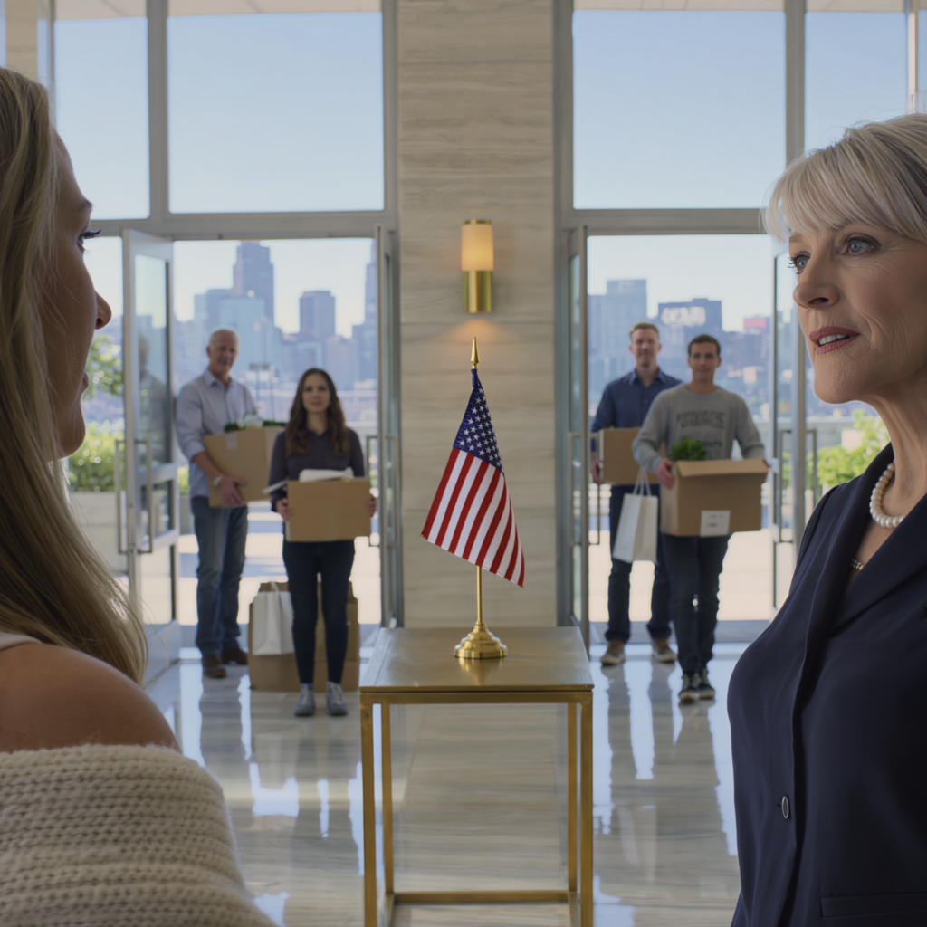 I quietly bought a 20th-floor penthouse overlooking Minneapolis; before I even hung the curtains, my family stormed in like they’d been shopping, Mom declared “your sister’s moving in,” my sister smiled apologetically, my brother sized up every square foot… I smiled, offered coffee… and let them see what I had done