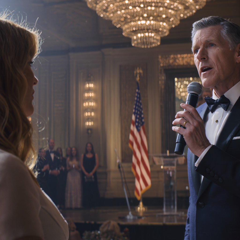 At my dad’s retirement party at the country club, he grabbed the mic and introduced me as “the daughter with no degree, no future, just freeloading off the family,” and 200 guests laughed. My stepmom and my brother looked like they’d won. I just smiled, raised my glass, and said, “Cheers, this is the last time any of you will ever see me,” then I walked out, leaving the room dead silent and a secret they weren’t ready for.