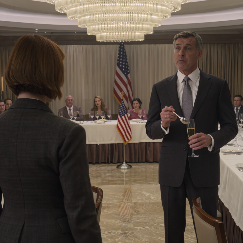 On my 30th birthday, my parents called me to a “special family dinner” at the nicest restaurant in town. The moment I walked in, I saw more than 50 relatives packed into a private room, staring at me like they were waiting for a trial. Dad tapped his glass and announced he would “disown” me for bringing shame on our family. On the table was a paper they wanted me to sign. I grabbed the mic and said only one sentence.