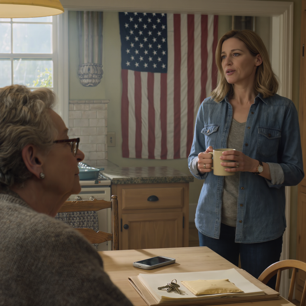 My daughter accidentally texted me instead of her husband: “When will that old hag finally disappear?” I’m 80. I read it and stayed silent, folded my phone like I was sealing a letter, then the next morning I put on my late husband’s old cardigan, grabbed my document bag, and walked out before they realized the most important thing had already changed hands…