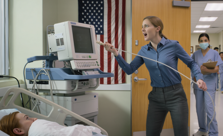 In my hospital room, my sister yanked my monitor cord and said, “You always fake being sick.” But the nurse outside heard everything. She walked in and said, “You’re not leaving. I called the police.” My sister turned white, my mom begged, but ten minutes later…