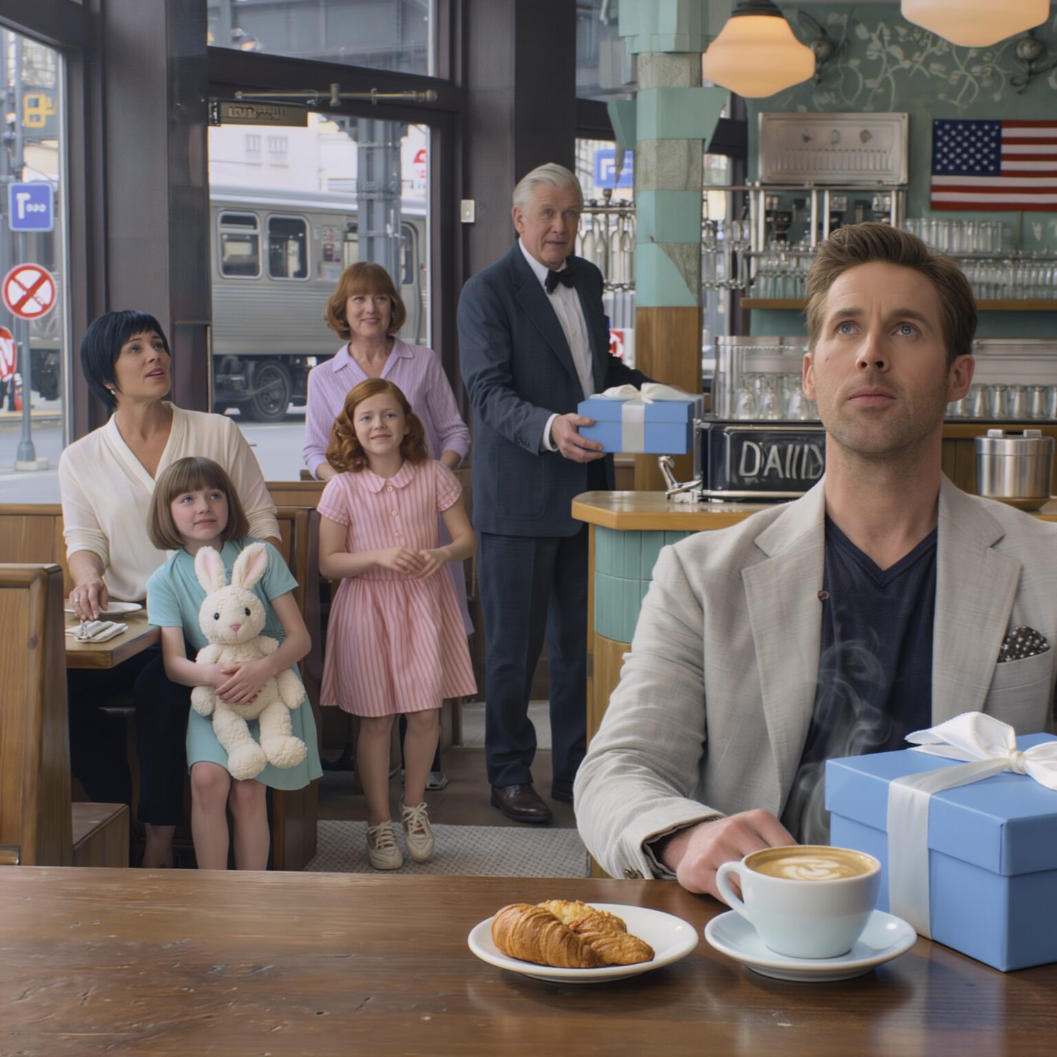 I was at a café with my new wife and my stepdaughter. While they stepped away to the restroom, a man walked up, set a small blue box on our table, and said, “You’ll need this tonight.” Before I could ask a single question, he was gone. I slipped the box into my bag and went home. When I finally opened it…