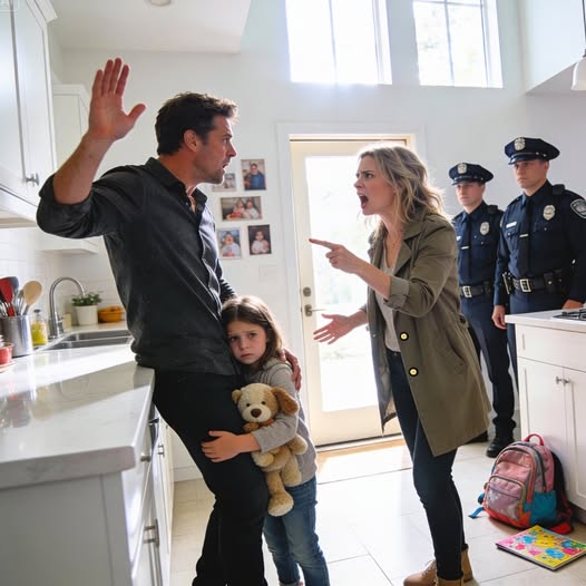 My Ex-wife Burst Into My Home And Said, “You’ve Been Abusing My Daughter During Weekend Visits.” Behind Delilah, Two Police Officers Stood, Ready To Handcuff Me For C.h.i.l.d A.b.u.s.e – But I…