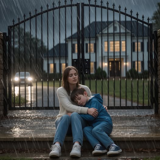 The Mother-in-Law Threw Me and My Child Out Into the Storm — “This House Is Not a Shelter,” She Said Coldly, But She Didn’t Know the Car That Stopped in the Rain Would Destroy Everything She Tried to Protect