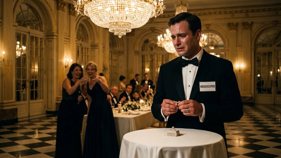 At a luxury party, my wife’s mother pressed a name badge into my hand. It read: Housekeeper. My wife laughed and reminded me that the food was for family only. When dinner was served, there was no chair for me at the table.