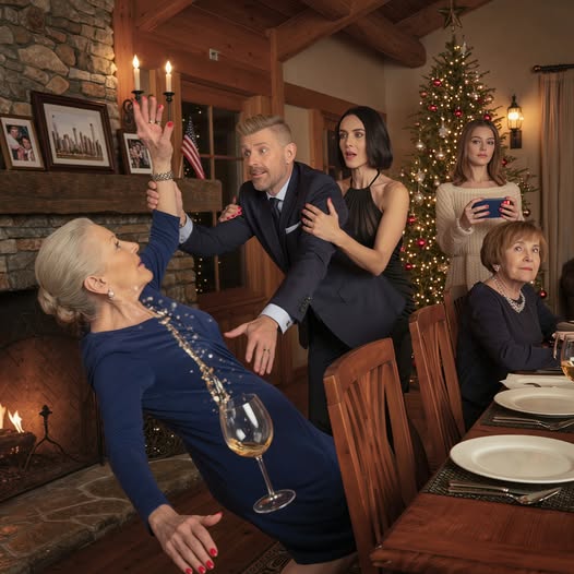 My son shoved me at the christmas dinner table: “this seat belongs to my mother-in-law. get out.” i hit the marble floor in front of the whole family, but what he didn’t know was that the very same night, i would change his life forever. when he woke up the next morning, he had 47 missed calls..