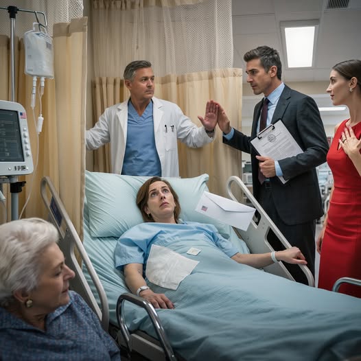 I Donated My Kidney To My Mother-In-Law, But My Husband Filed For Divorce While I Was Still In Recovery—Before I Could Even Speak. I Was Shattered… Until The Doctor Revealed My Kidney Never Went To Her. It Went To Someone Else—And That Man Was Ready To Help Me Expose Everything They’d Been Hiding…