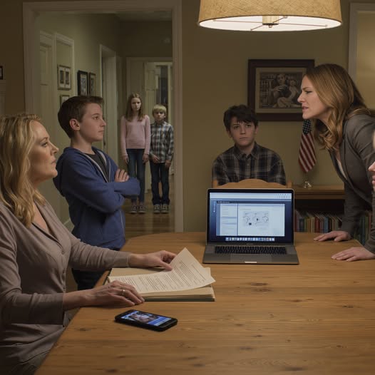 “Look At These Kids Living Free In Our Mansion,” My Nephew Posted Online. My Children Saw It At Dinner. I Smiled And Called: “Stop All Payments.” My Sister Started Screaming. “What Payments?” I Showed Them. It Was Just The Beginning…