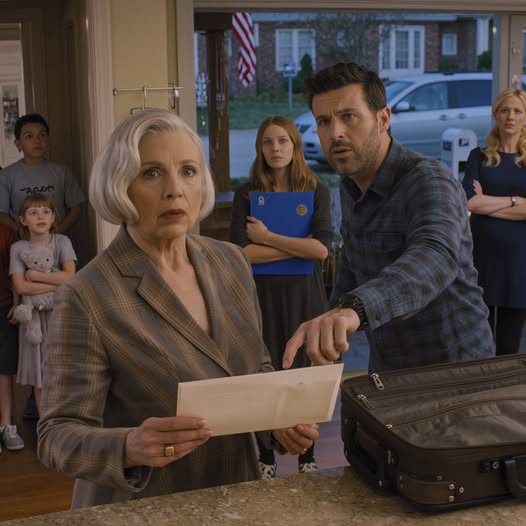 My son and daughter-in-law announced she was pregnant for the fifth time—but I was exhausted from having to care for and raise their kids for them. So I left… and they deliberately made it a big deal, calling the police to get me into trouble. What happened next left everyone stunned.