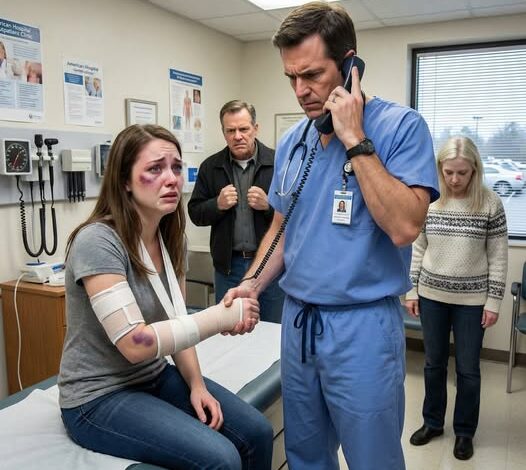 My stepfather beat me every day as a form of entertainment. One day, he broke my arm, and when we took me to the hospital, my mother said, “It was because she accidentally fell off her bike.” As soon as the doctor saw me, he picked up the phone and called 911. – life magazine