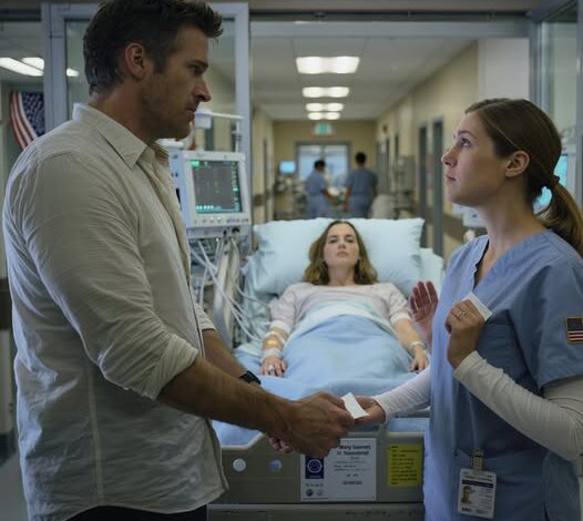 I Ran To The Hospital To See My Daughter In The Icu. Suddenly, A Nurse Whispered: “Wait Here—Trust Me. Don’t Let Them See You…” I Stepped Back Behind The Door Of The Next Room, My Heart Pounding. A Minute Later, What I Saw…