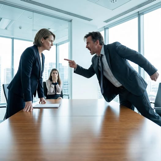 He Showed Up With His Mistress to Impress the New CEO—Then the CEO Walked In, Smiled, and Said: “Good evening, Husband.”