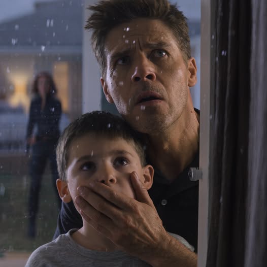 My CIA father called at 3 a.m. “Are you home?” “Yes, sleeping. What’s wrong?” “Lock every door. Turn off all lights. Take your son to the guest room. Now.” “You’re scaring me—” “Do it! Don’t let your wife know anything!” I grabbed my son and ran downstairs. Through the guest room window, I saw something horrifying…