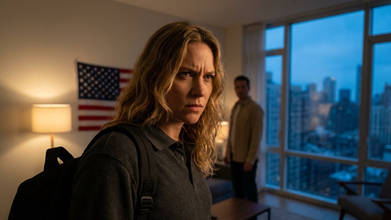 After our family reunion for my dad’s birthday, I opened my banking app and froze: my 8-year savings account was at 0. Dad smirked: “Our family needed it more than you.” My hand shook as I touched my bag, and I calmly said one sentence that made the whole room go still… right as a loud bang hit and the door flew open.