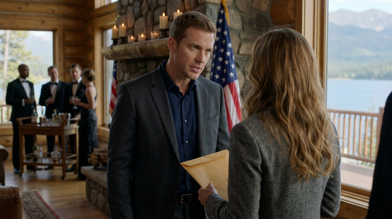 Right at the will reading in Lake Tahoe, my father raised his glass and declared in front of 50 people: “The entire $18 million estate goes to Caleb, and Valerie gets nothing.” The whole room applauded, my brother smiled like a king. I just held the brown paper envelope against my chest, smiled, then stared straight at attorney Marcus: “You really… don’t know, do you?” His smile died. My father roared: “Know… what?!”