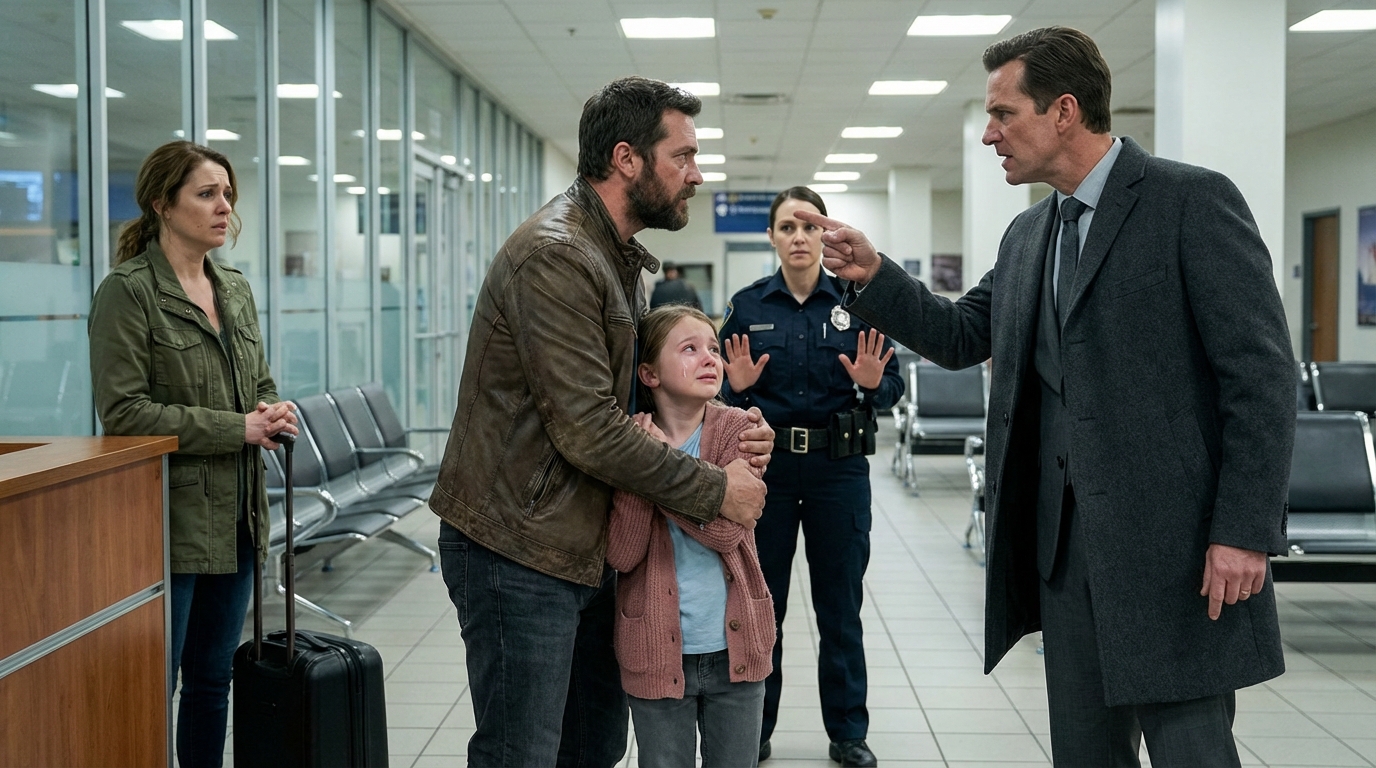 My daughter called me from a police station at 3:17 a.m., saying her stepfather hurt her—and when I walked in, the officer on duty went ghost-white and whispered, “I’m sorry… I didn’t know.”