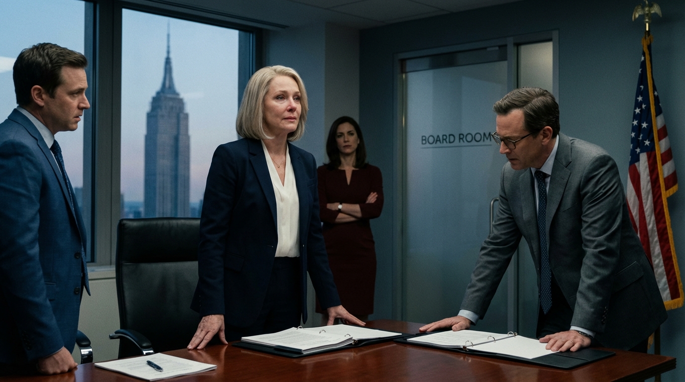 Three days after my husband’s funeral, my son told me, “The family business has been sold… your share is ten thousand dollars.” But it was actually worth thirteen million. I laughed and asked, “Who’s the buyer?” And the moment he answered, the color drained from his face, because he finally understood exactly who he’d just sold it to.