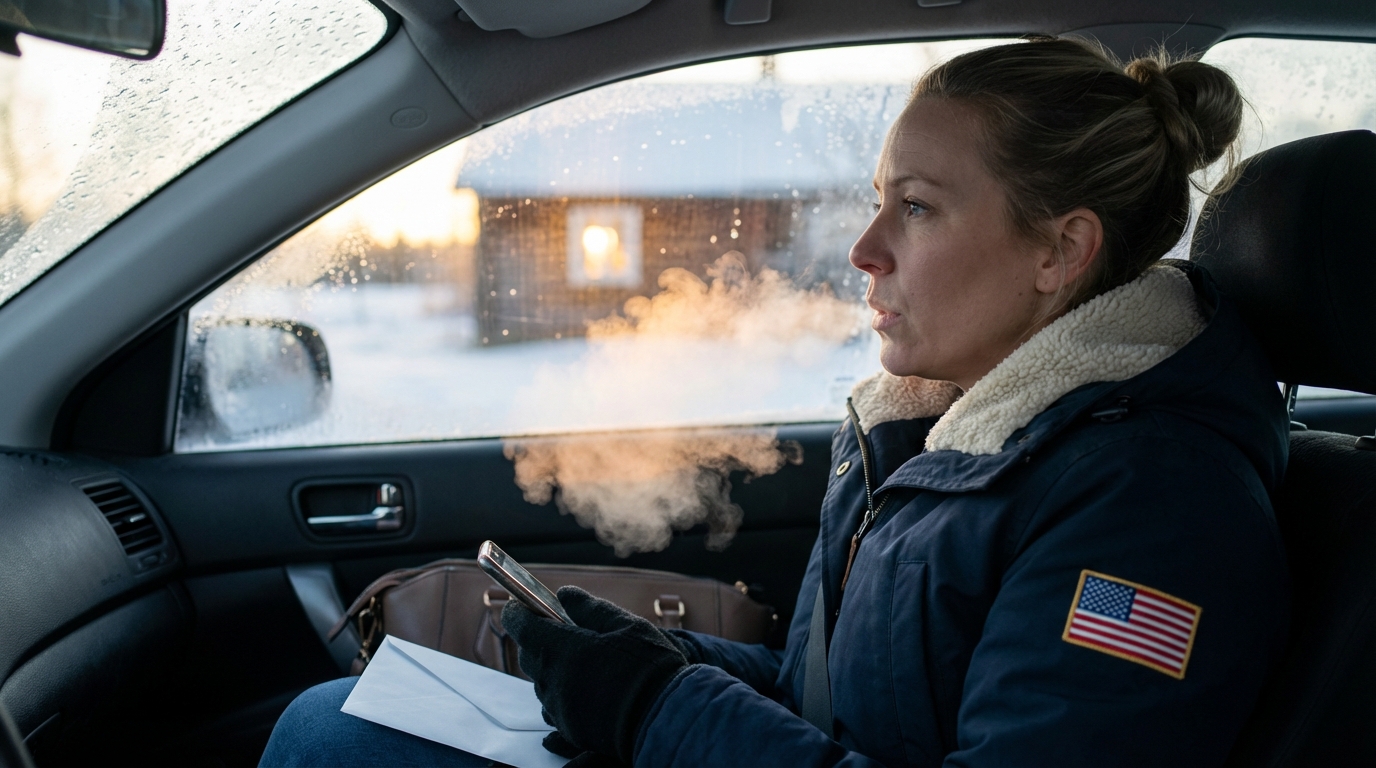 My dad and my sister deliberately didn’t give me the address for the family gathering, leaving me shivering in a snowstorm for 3 hours; when I was about to go numb, they texted just one line: “sorry, we forgot” — I didn’t cry, I didn’t make a scene, I simply opened my phone in silence, and decided one thing that made that warm house suddenly feel cold…