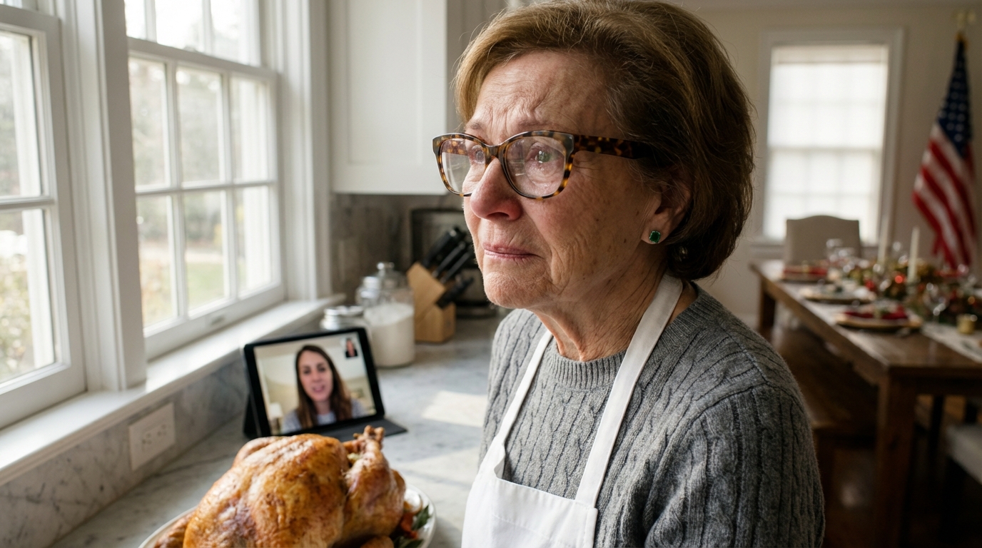 My husband died, and my family suddenly stopped inviting me for Thanksgiving and Christmas, as if I had never existed. I kept roasting turkey, kept calling, kept waiting, setting out 17 chairs in the silent house in Connecticut, but for ten years not one of them walked through the door. Then I closed the accounts, sold the house, changed my number, and left without a word. One year later, I received a strange call.
