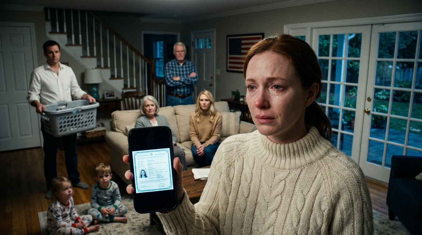 “My Mom Told Me to Leave in Front of My 4-Year-Old Daughter — Then She Saw the Mortgage Documents.”