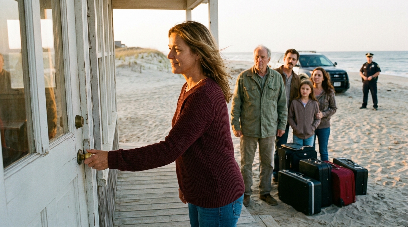 Every Christmas For 15 Years, My Family “Forgot” To Tell Me About The Family Gathering. I Always Found Out From Instagram Photos. Last Year, I Inherited My Grandmother’s Beach House—The Same One They Use For Christmas. This December, When 23 Relatives Showed Up, I Was Waiting At The Door With A Sheriff And An… I WAS WAITING AT THE DOOR WITH A SHERIFF AND AN…