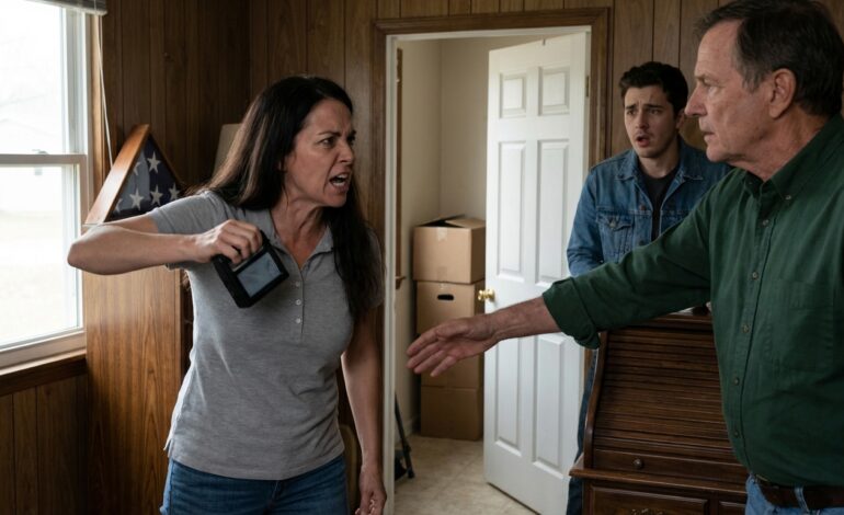 “I’m moving in on Wednesday afternoon,” my sister winked, “Dad already gave me the final approval,” and I opened my app to see the system scheduled and activated for Wednesday morning—motion sensing, trespass recording, police calling—before she arrived.