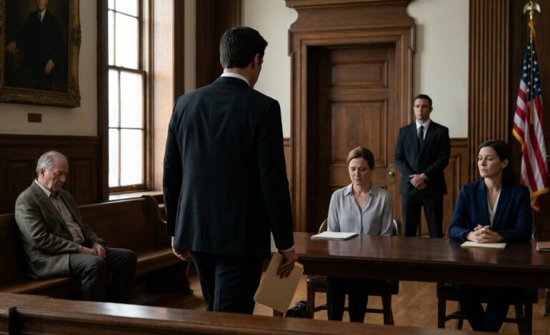 My Wealthy Sister Walked Into Court Like It Was Already Hers. Her Attorney Slid The Motion Forward: “All Of The Inheritance. Effective Immediately.” My Parents Nodded Like They’d Rehearsed It. The Judge Looked At Me: “Do You Object?” I Said Only, “I Want To Wait Until The Last Person Arrives.” The Door Opened. A Man In A Black Suit Stepped In, Held Up An Envelope, And Called My Name. The Judge Blinked, Reached For His Glasses, And Whispered “THAT… CAN’T BE…”