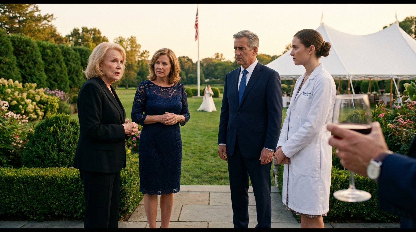 At Sunday Dinner, Dad Told 23 Relatives: “She’s Worthless. Her Sister Married A Senator’s Son. We Can’t Have Her At The Wedding.” I Left Quietly. At The Rehearsal Dinner, The Groom’s Father Asked: “Where’s Dr. Emily Chen? I Need To Thank Her—She Saved My Grandson’s Life.” DAD WENT PALE.