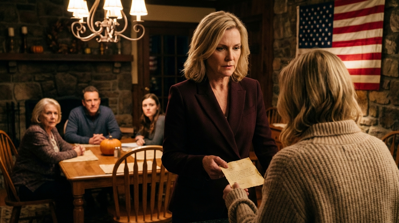 On Thanksgiving, in front of 30 relatives, my parents gave my sister a $13,000 cruise package, while I only received a crumpled $2 lottery ticket with a contemptuous smile. I stayed silent, slipped the ticket into my pocket… then a few days later, a text from the bank made my hands shake, and my phone wouldn’t stop ringing: 79 missed calls—suddenly the whole family wanted to “talk.”