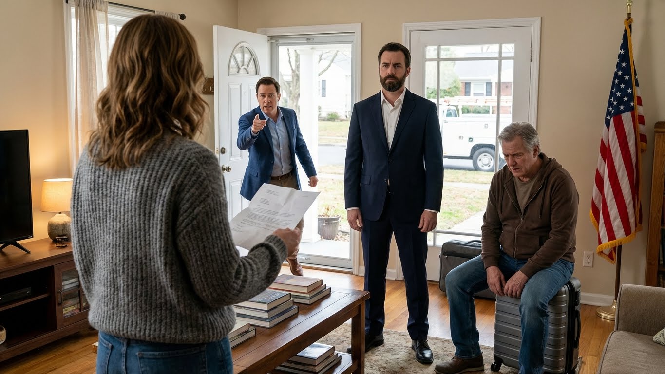 My Parents Dumped My Grandpa At My Doorstep Like Trash At 5:30 In The Freezing Morning, Along With A Note: “You Take Care Of Him – We Can’t Handle It Anymore.” They Kicked Him Out Just To Make Room For Their Golden Child. But 1 Year Later, They Came Crawling Back, Begging TO TAKE HIM IN – ALL BECAUSE