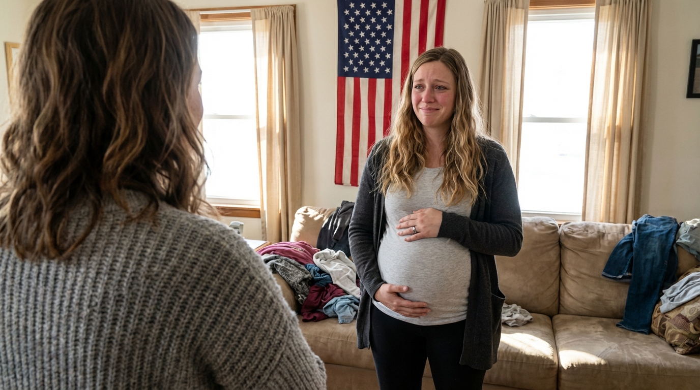 The day my sister smirked and rubbed her belly to announce her 6th pregnancy, I knew I was about to shoulder another child… even though the electricity had been overdue for 3 months, her boyfriend was sprawled out watching sports, and I was running like a soldier between the kitchen–school–warehouse. Grandma “held court” and ordered me to sell my car, then I found out a credit card in my name had been opened without permission. I just smiled