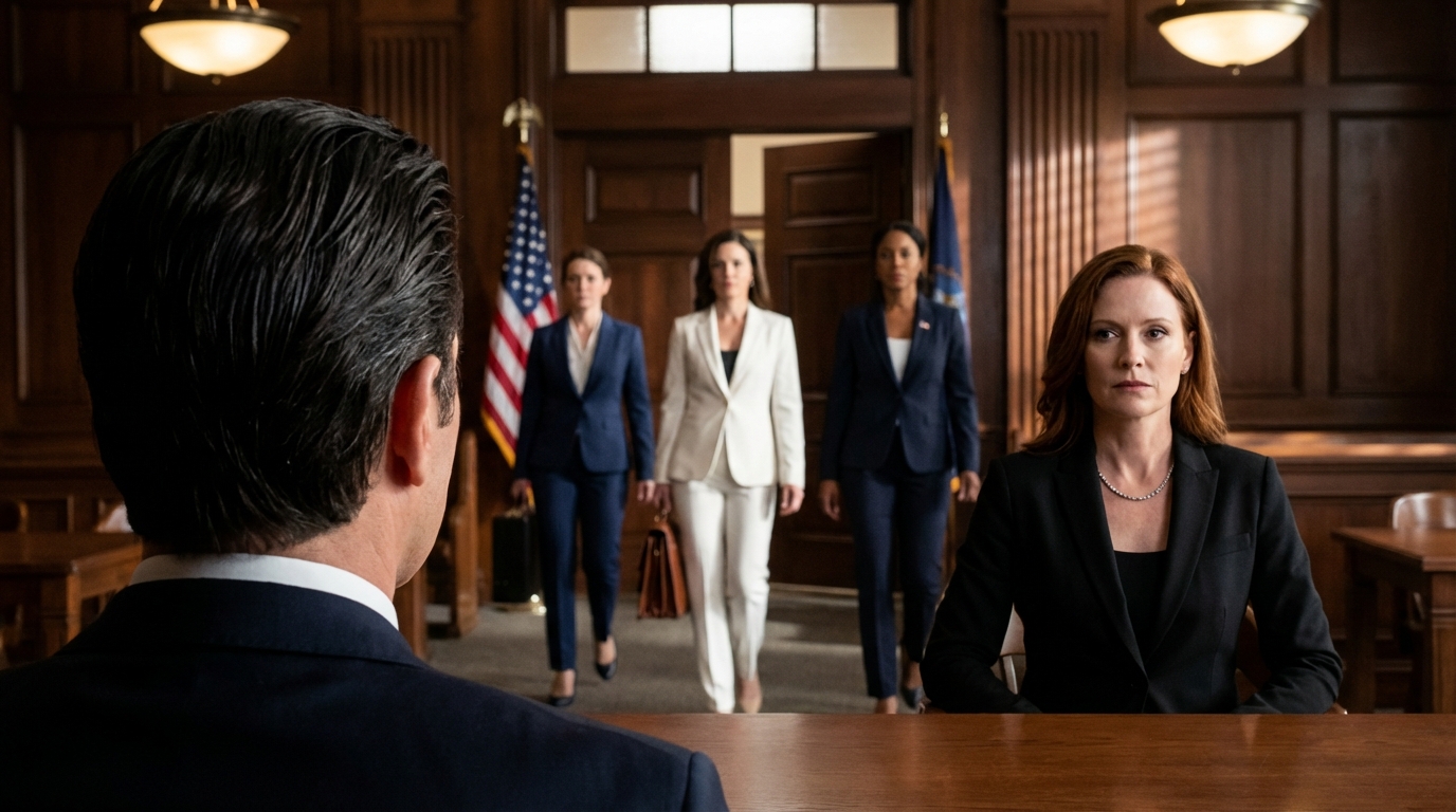 He Mocked Wife for Having No Lawyer — Until Her Mother Arrived and Stunned the Entire Court