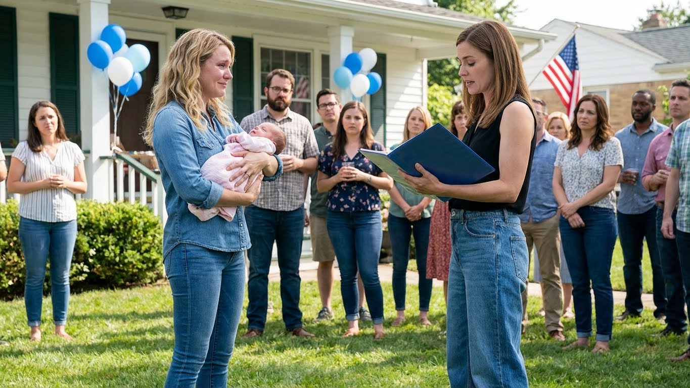 After My Husband’s Funeral I Went To My Sister’s Son’s First Birthday Party And She Announced, “My Son Is Your Husband’s Child, So As Inheritance I’ll Take Half Of Your $800K House.” She Even Showed Me His Will. I Said, Oh, I See And Tried To Hold Back My Laughter. BECAUSE MY HUSBAND