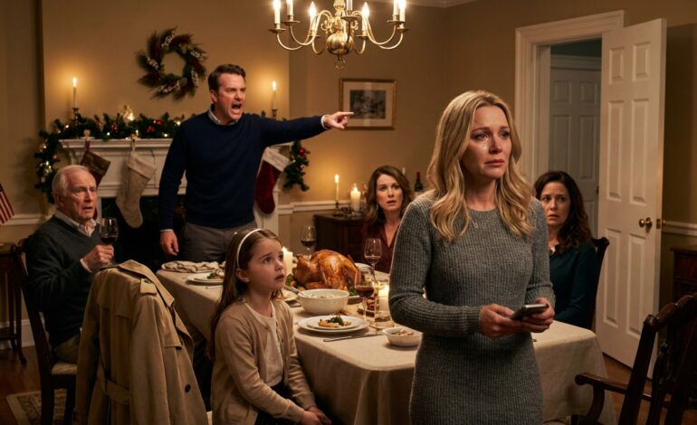 “Leave And Never Return” My Parents Said To My 8-Year-Old&Me During Christmas Dinner—5 Minutes Later