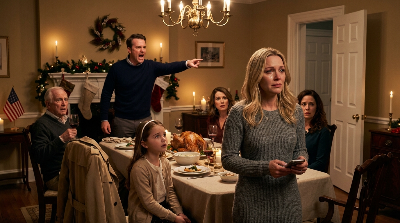 “Leave And Never Return” My Parents Said To My 8-Year-Old&Me During Christmas Dinner—5 Minutes Later