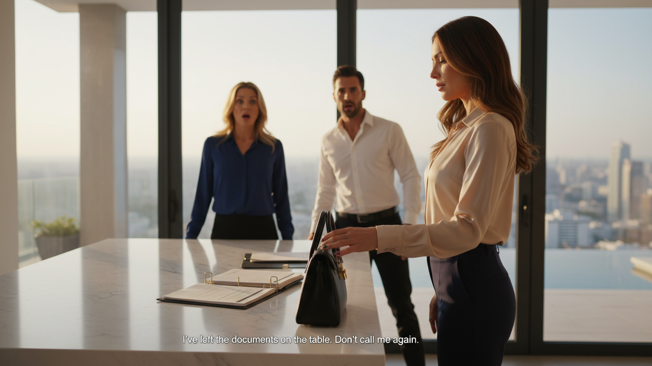 “I bought a $3.2M house, but during our celebration, my mother-in-law said, ‘Hand it over to my son.’ I did — and watched them panic the next day when they learned the house was legally untouchable.”