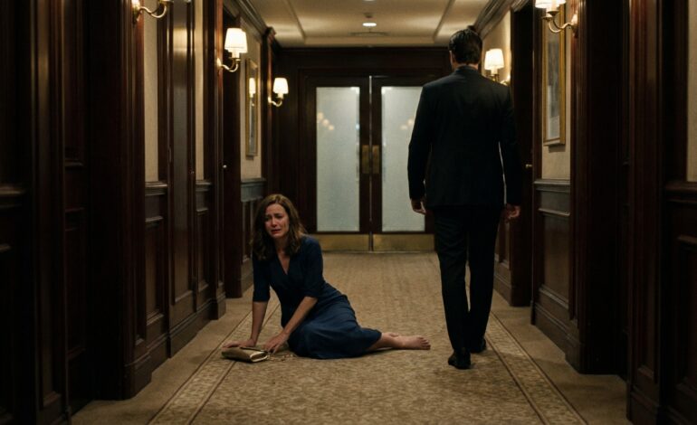 At my 10-year high school reunion, my ex grabbed the microphone to paint me as a woman who traded her dreams for comfort—until the ballroom doors opened and my new husband walked in like he already knew exactly what Mark was about to do.