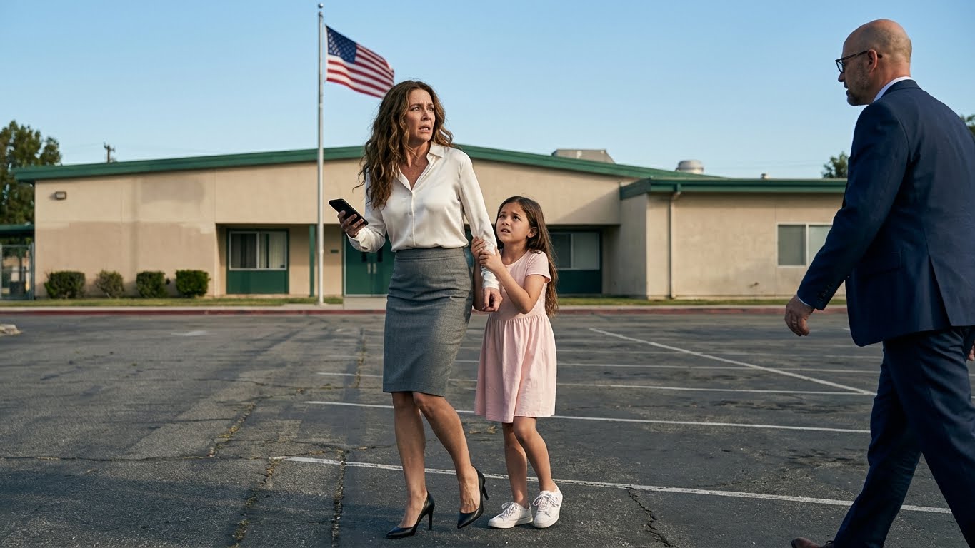 I Thought I Was Just Waiting for a Routine Appointment—Until a Terrified Teen Called Me “Mom,” and Her “Father” Walked In Like He Owned the Place