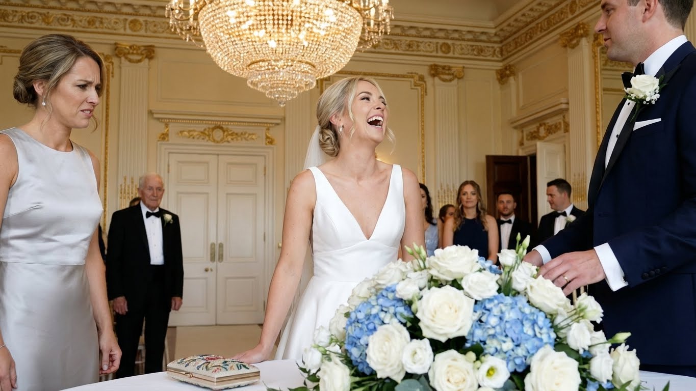 My mother smiled for the photographer and whispered, “Seat that old man behind the trash bins—tell people he’s staff if they ask,” the moment my 82-year-old grandpa stepped off a six-hour flight for my brother Michael’s Napa vineyard wedding, and when I raised my glass and asked why strangers were eating at the family table while he sat on a plastic chair beside the catering vents, she slapped me so hard the music stopped… then the iron gate shook, a black Rolls-Royce and two SUVs rolled in, and Grandpa William walked back like the vineyard answered to him.