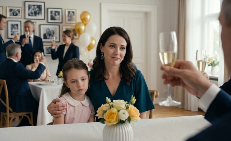 At my parents’ wedding anniversary, they deliberately erased my 12-year-old daughter. They kept calling her “The Dumb One,” while her cousin was praised and celebrated. Then, right at the party, they announced that the cousin would inherit everything — from the house to the trust fund. I didn’t cry. I stood up, smiled, and said that my daughter… My parents went pale.