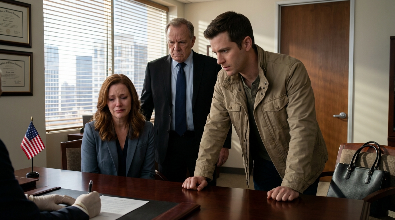 My brother demanded I give him my inheritance because he was the “only man in the family,” and my parents treated it like the oldest rule in the house. For years, I was the daughter who worked harder, stayed quieter, and got less—until my grandmother’s will was read out loud in a lawyer’s office and everything flipped in one sentence. Vince didn’t just lose money that day. He lost the story he’d lived by.