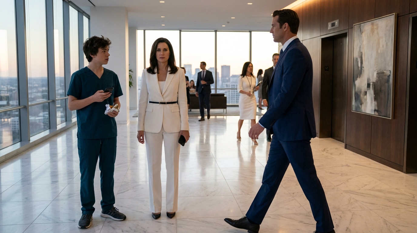 The Intern Threw Coffee On Me, Then Loudly Proclaimed Her Husband Was The Ceo Of This Hospital. I Calmly Called My Husband: “YOU SHOULD COME DOWN HERE. YOUR NEW WIFE JUST THREW COFFEE ALL OVER ME.”