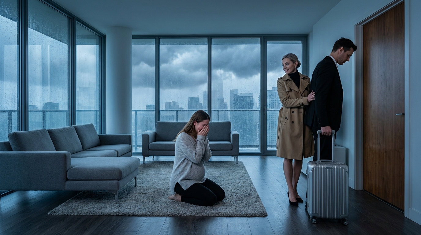 After Her Father Who Was A Secret Trillionaire Died Husband Abandoned Pregnant Wife For His Mistress…